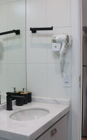 Studio para alugar com 26m², 1 quarto e sem vagaBanheiro