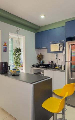 Apartamento à venda com 47m², 2 quartos e 1 vaga Apartamento à venda com 47m², 2 quartos e 1 vagaSala e Cozinha
