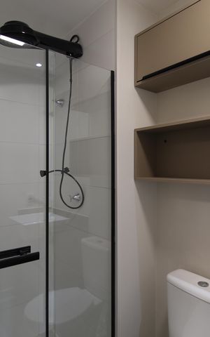 Studio à venda com 25m², 1 quarto e sem vagaBanheiro