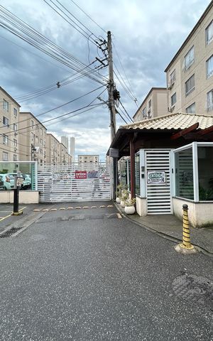Apartamento para alugar com 43m², 2 quartos e 1 vagaFachada e portaria