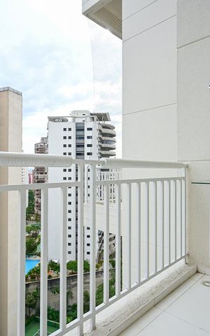 Apartamento para alugar com 49m², 1 quarto e 1 vagaVaranda