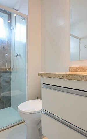 Apartamento para alugar com 49m², 1 quarto e 1 vagaBanheiro Suíte 