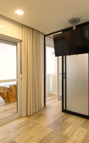 Apartamento à venda com 54m², 1 quarto e 2 vagasQuarto Suíte