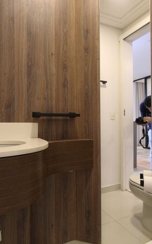 Apartamento à venda com 54m², 1 quarto e 2 vagasLavabo