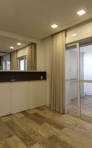 Apartamento à venda com 54m², 1 quarto e 2 vagasQuarto Suíte