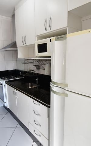 Apartamento à venda com 54m², 1 quarto e 1 vagaCozinha