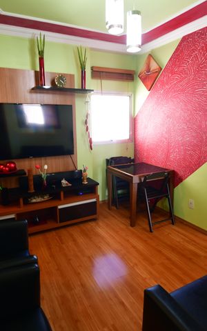 Apartamento à venda com 54m², 1 quarto e 1 vagaSala