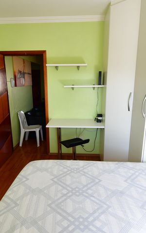 Apartamento à venda com 54m², 1 quarto e 1 vagaQuarto
