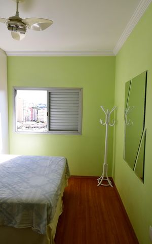 Apartamento à venda com 54m², 1 quarto e 1 vagaQuarto