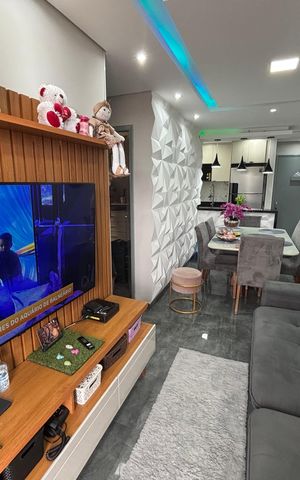 Casa à venda com 54m², 2 quartos e 1 vaga Casa à venda com 54m², 2 quartos e 1 vagaSala