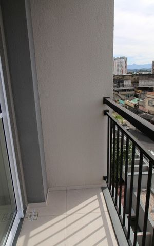 Apartamento à venda com 49m², 2 quartos e 1 vagaVaranda