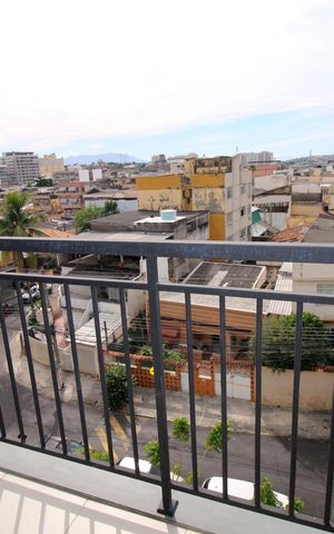 Apartamento à venda com 49m², 2 quartos e 1 vagaVaranda