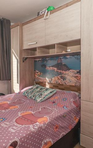 Apartamento à venda com 51m², 2 quartos e 1 vagaQuarto Suíte