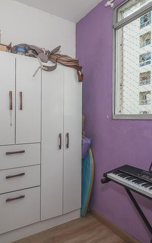 Apartamento à venda com 51m², 2 quartos e 1 vagaQuarto 2