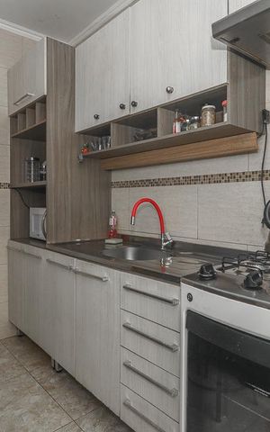 Apartamento à venda com 51m², 2 quartos e 1 vagaCozinha