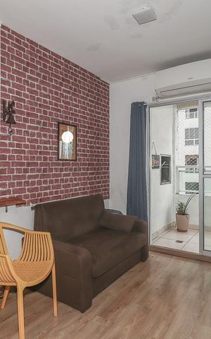 Apartamento à venda com 51m², 2 quartos e 1 vagaSala