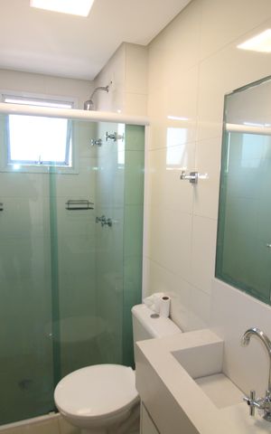 Apartamento à venda com 40m², 1 quarto e 2 vagasBanheiro
