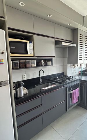 Apartamento para alugar com 64m², 3 quartos e 1 vagaCozinha