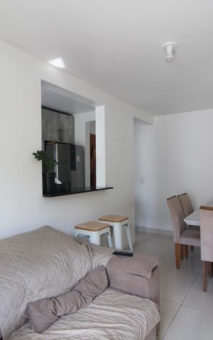 Apartamento à venda com 47m², 2 quartos e 1 vagaSala