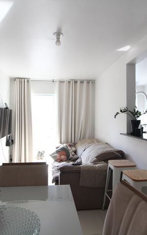 Apartamento à venda com 47m², 2 quartos e 1 vagaSala