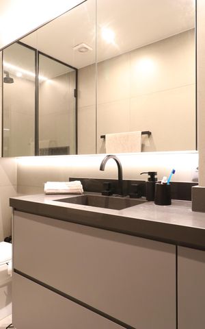 Apartamento para alugar com 70m², 1 quarto e 2 vagasBanheiro