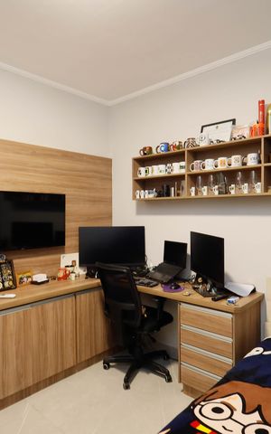 Casa à venda com 90m², 2 quartos e 2 vagas Casa à venda com 90m², 2 quartos e 2 vagasQuarto 2