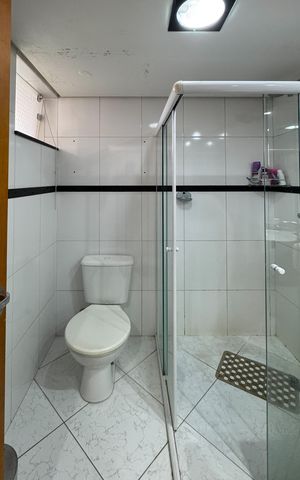 Apartamento à venda com 89m², 3 quartos e 1 vaga Apartamento à venda com 89m², 3 quartos e 1 vagaBanheiro Social