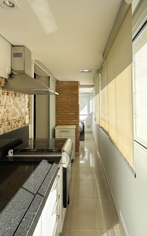 Apartamento para alugar com 204m², 3 quartos e 3 vagasÁrea - Churrasqueira