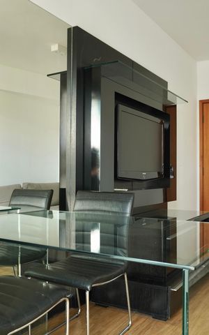 Studio para alugar com 48m², 1 quarto e 1 vaga Studio para alugar com 48m², 1 quarto e 1 vagaSala
