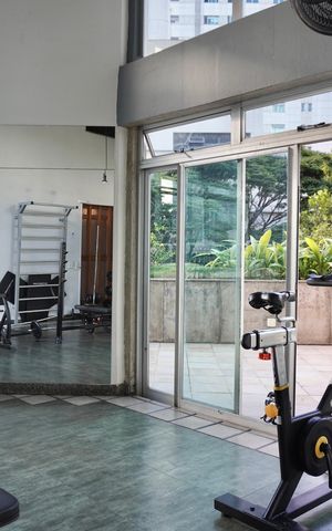 Studio para alugar com 48m², 1 quarto e 1 vaga Studio para alugar com 48m², 1 quarto e 1 vagaÁrea comum - Academia