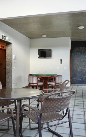 Studio para alugar com 48m², 1 quarto e 1 vaga Studio para alugar com 48m², 1 quarto e 1 vagaÁrea comum - Salão de festas