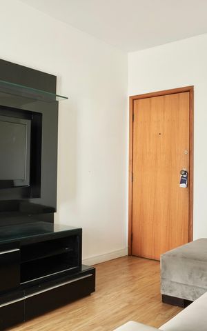 Studio para alugar com 48m², 1 quarto e 1 vaga Studio para alugar com 48m², 1 quarto e 1 vagaSala