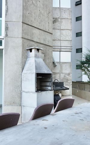 Studio para alugar com 48m², 1 quarto e 1 vaga Studio para alugar com 48m², 1 quarto e 1 vagaÁrea comum - Churrasqueira