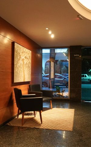 Studio para alugar com 48m², 1 quarto e 1 vaga Studio para alugar com 48m², 1 quarto e 1 vagaHall de entrada