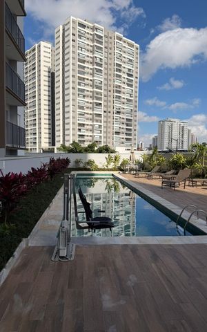 Apartamento à venda com 37m², 2 quartos e 1 vaga