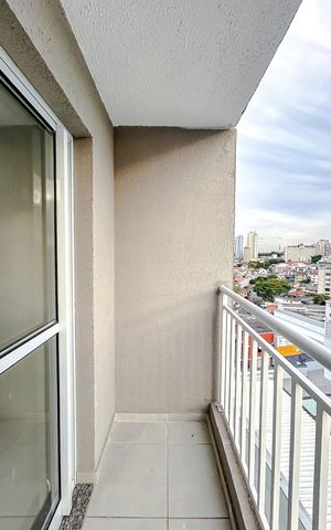 Apartamento à venda com 53m², 2 quartos e 1 vagaVaranda