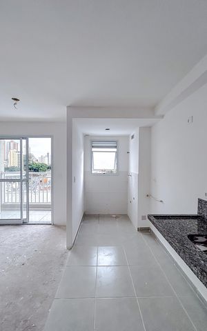 Apartamento à venda com 53m², 2 quartos e 1 vagaCozinha e Área de Serviço