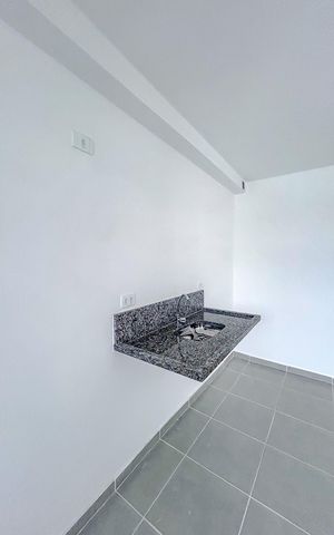 Apartamento à venda com 53m², 2 quartos e 1 vagaCozinha e Área de Serviço