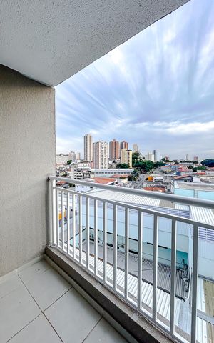 Apartamento à venda com 53m², 2 quartos e 1 vagaVaranda