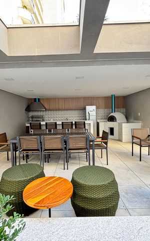Apartamento à venda com 82m², 2 quartos e 1 vaga Apartamento à venda com 82m², 2 quartos e 1 vagaÁrea comum - Churrasqueira
