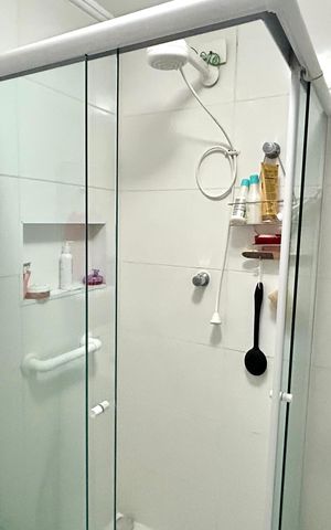 Studio à venda com 29m², 1 quarto e sem vaga Studio à venda com 29m², 1 quarto e sem vagaBanheiro e Área de Serviço