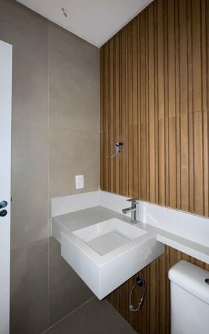 Apartamento à venda com 55m², 2 quartos e 1 vagaBanheiro Social