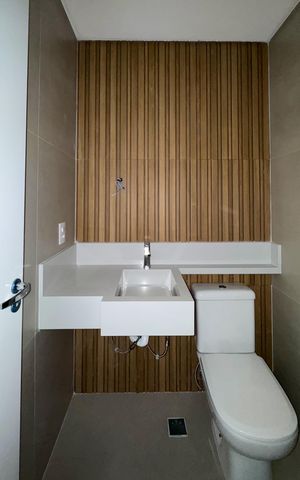 Apartamento à venda com 55m², 2 quartos e 1 vagaBanheiro Social
