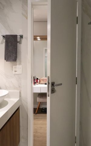 Casa à venda com 100m², 3 quartos e 2 vagasBanheiro da Suíte 3