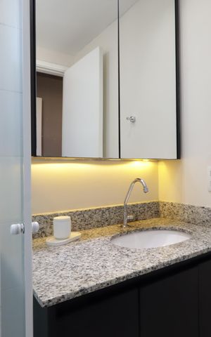 Apartamento à venda com 70m², 2 quartos e 1 vagaBanheiro da Suíte
