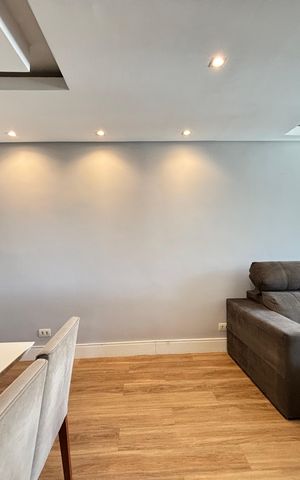 Apartamento à venda com 64m², 2 quartos e 1 vaga Apartamento à venda com 64m², 2 quartos e 1 vagaSala