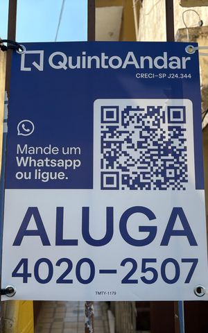 Casa para alugar com 50m², 1 quarto e sem vaga Casa para alugar com 50m², 1 quarto e sem vagaPlaca
