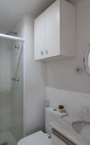 Apartamento à venda com 77m², 3 quartos e 1 vagaBanheiro Social