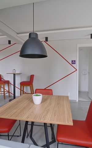 Apartamento para alugar com 42m², 2 quartos e 1 vagaÁrea comum - Salão de festas