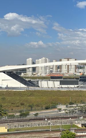 Apartamento para alugar com 42m², 2 quartos e 1 vaga Apartamento para alugar com 42m², 2 quartos e 1 vagaVista da Sacada da Sala/Cozinha